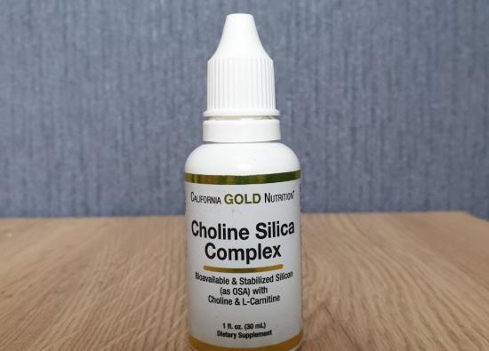 California Gold Nutrition Холиновый и кремниевый ...